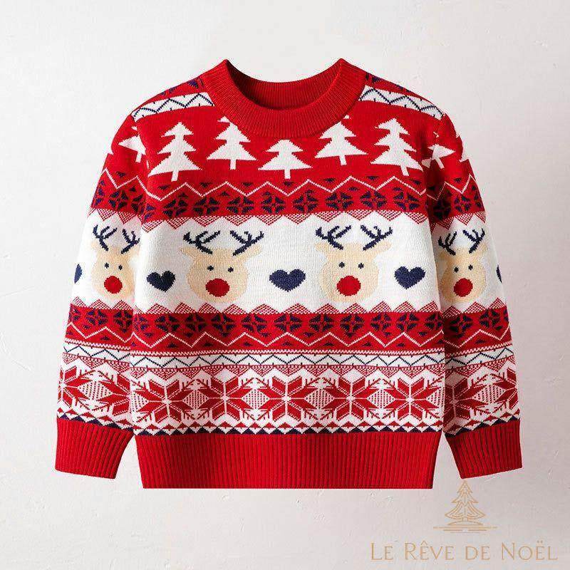 Joli Pull de Noël enfant